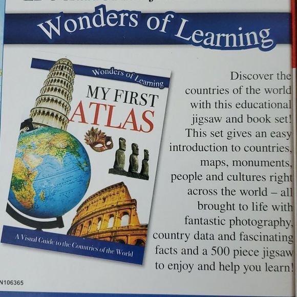 ***
GIFT *** Wonders of Learning 500 pc puzzle sealed new - Picture 4 of 5